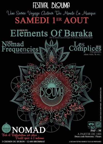 Illustration de l'événement : Festival BLOUMA au Nomad Bar
