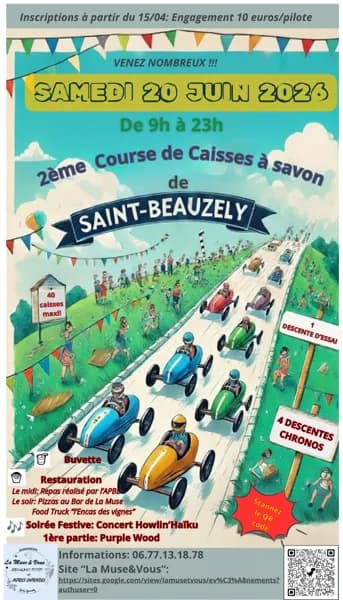 Illustration de l'événement : 2ème édition de la Course de Caisses à Savon