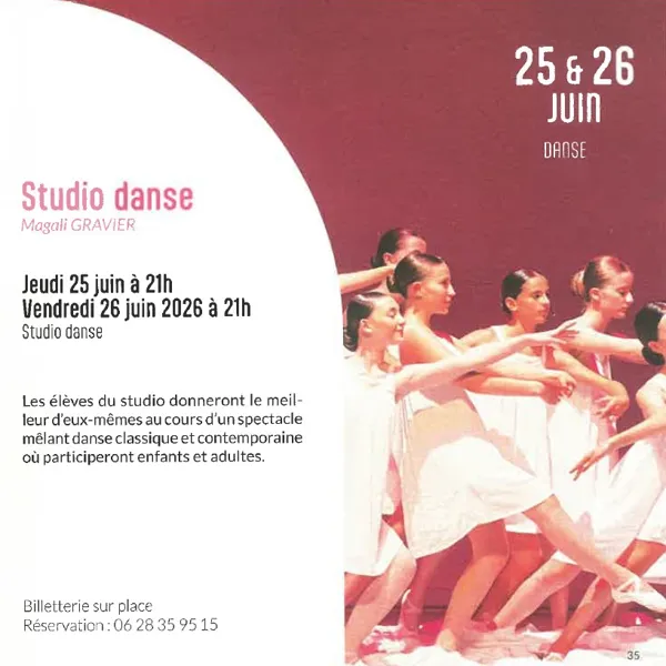 Illustration de l'événement : Spectacle : Studio Danse
