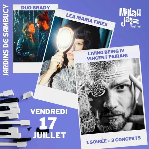 Illustration de l'événement : Soirée du vendredi 17 juillet - Festival Millau Jazz