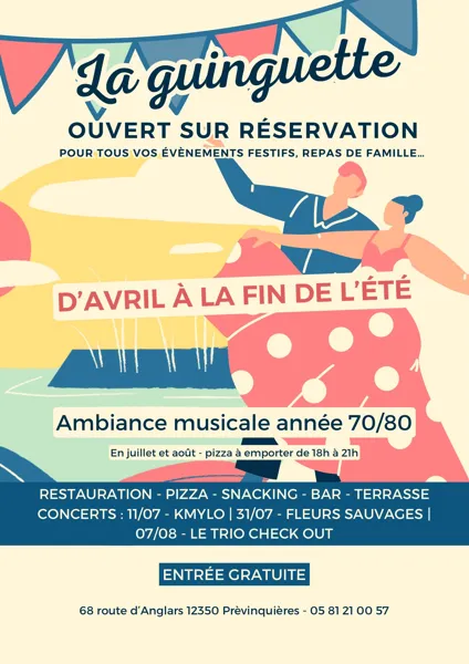 Illustration de l'événement : Les concerts de la Guinguette