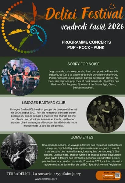 Illustration de l'événement : Delici Festival : La Déferlante Rock'n Roll