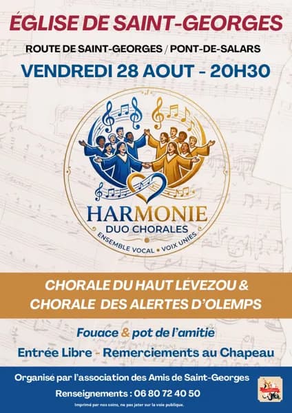 Illustration de l'événement : Rencontres musicales de Saint Georges "Duo de Chorales"