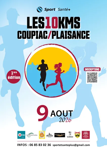 Illustration de l'événement : 1ère Edition : Les 10 kms Coupiac/Plaisance