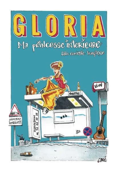 Illustration de l'événement : Il était une fois… le mercredi | Spectacle « Gloria… ma princesse intérieure » au château de Sévérac