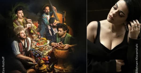 Illustration de l'événement : LAS – La voix de la Résistance • Création du festival • avec Sistanagila, collectif d’artistes iraniens et israéliens