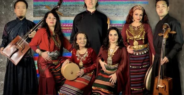 Illustration de l'événement : AltaiRila, voix mongoles et bulgares • Création du festival • par le Quatuor Balkanes / Trio diphonique