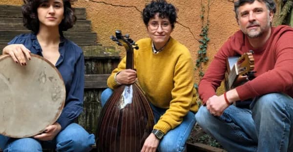Illustration de l'événement : Sukoon, Musiques du Moyen Orient & d’Amérique latine • Création du festival • avec S. Alzafari, S. Abo Aljadail et G.Orozco