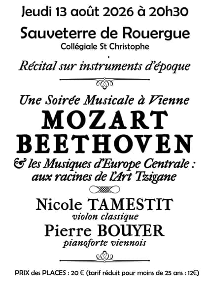 Illustration de l'événement : Récital pianoforte-violon
