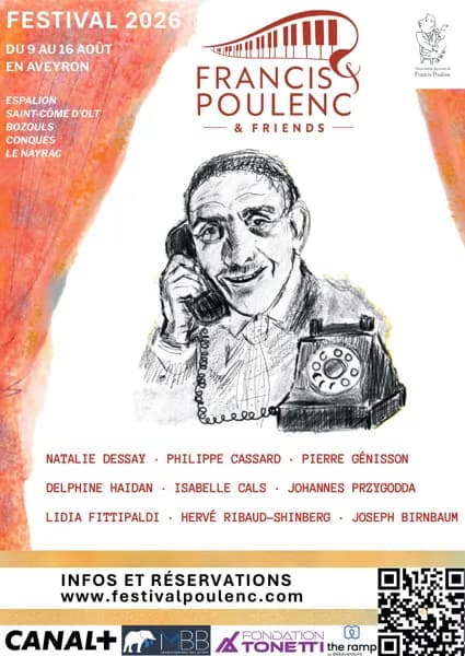 Illustration de l'événement : Festival de musique - F. Poulenc - Concert Lyrique