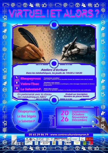 Illustration de l'événement : Atelier d'écriture