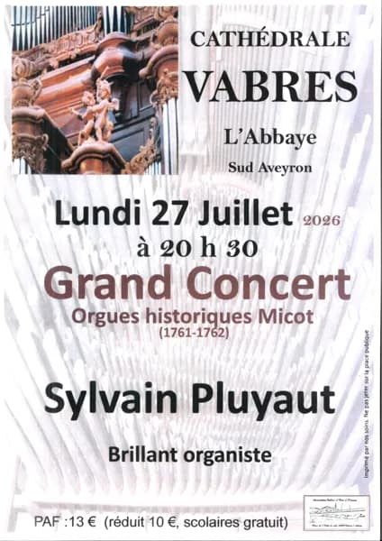 Illustration de l'événement : Grand Concert : Orgues historiques de Micot