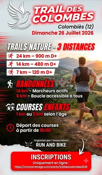 Illustration de l'événement : Trail des colombes