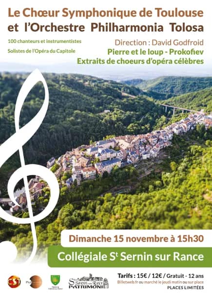 Illustration de l'événement : Concert exceptionnel avec le chœur symphonique de Toulouse