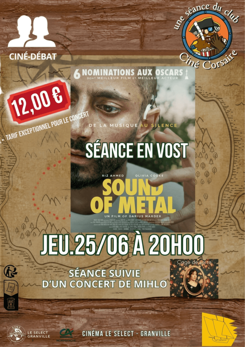Illustration de l'événement : Ciné club : Sound of Metal - Concert