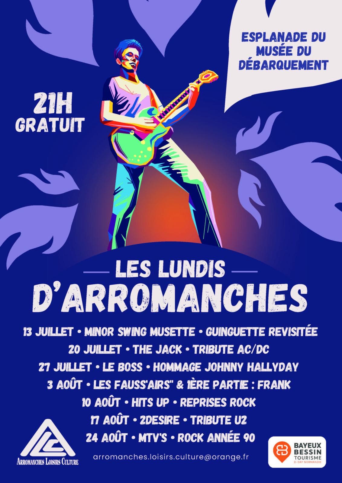 Illustration de l'événement : 1er Lundi d'Arromanches - Concert Minor Swing Musette