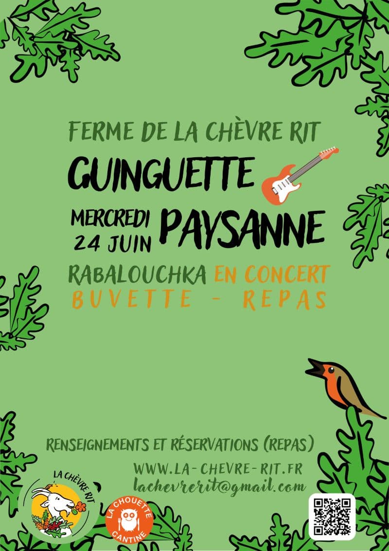 Illustration de l'événement : Guinguette paysanne