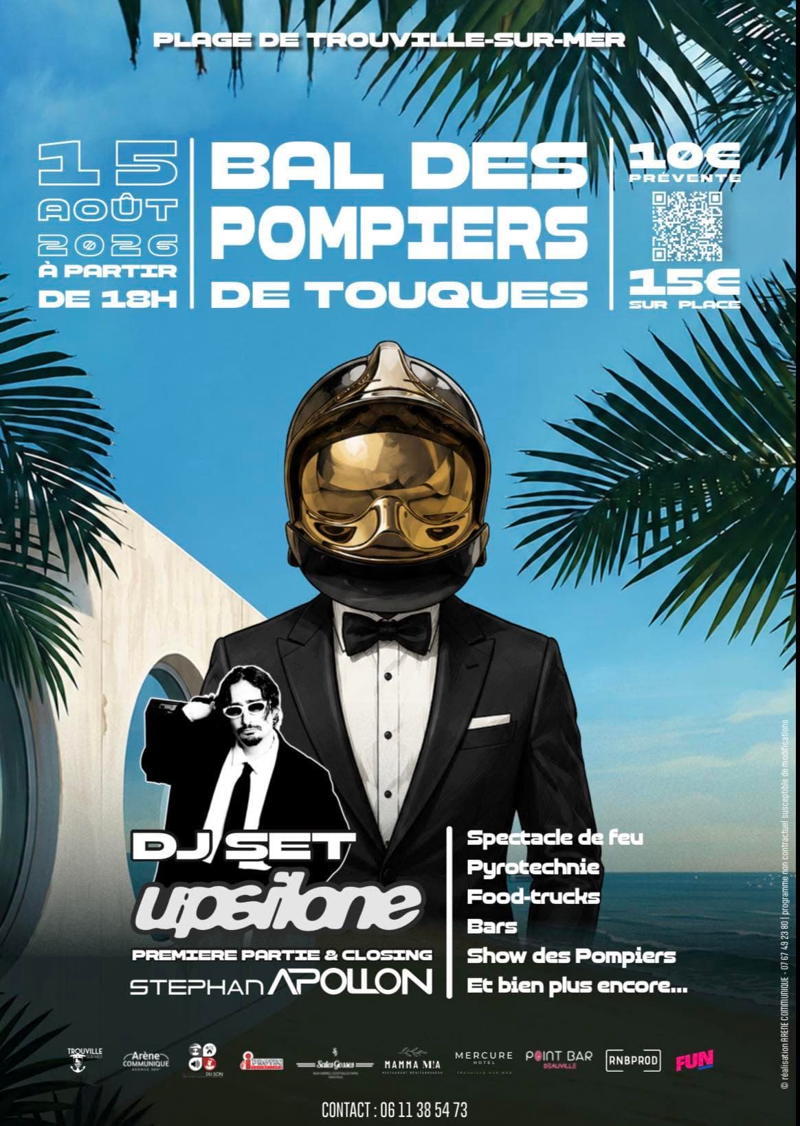 Illustration de l'événement : Bal des sapeurs-pompiers de Touques 2026