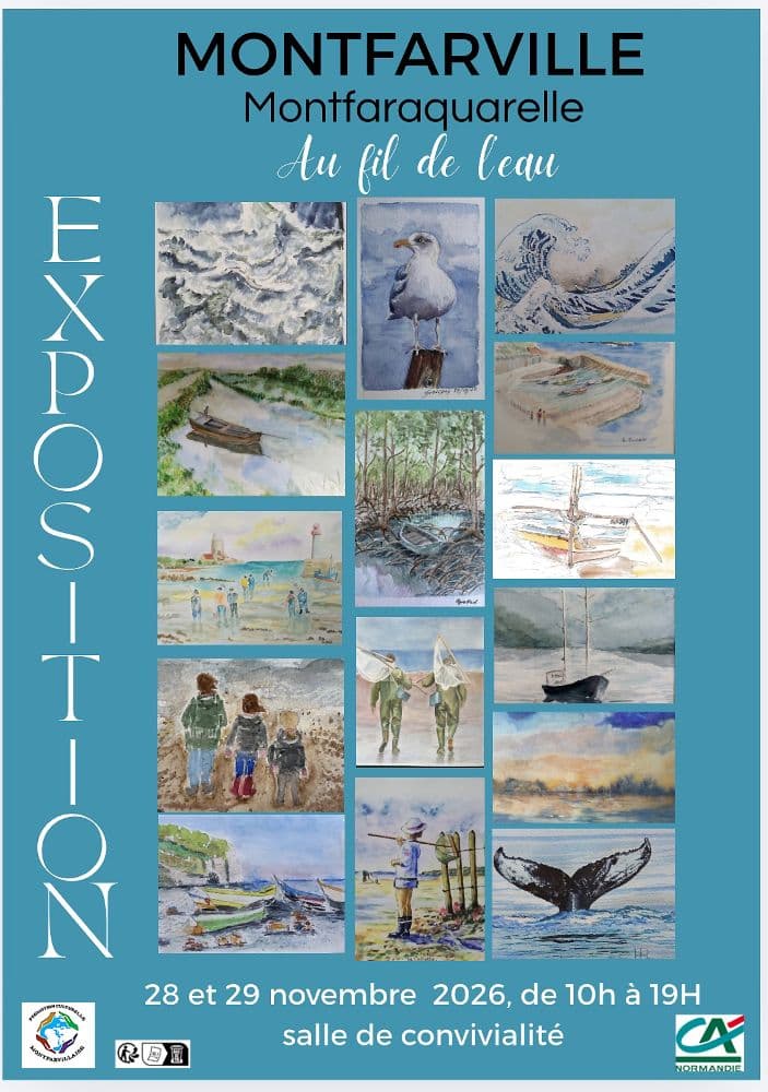 Illustration de l'événement : Exposition: Montfaraquarelle au fil de l'eau