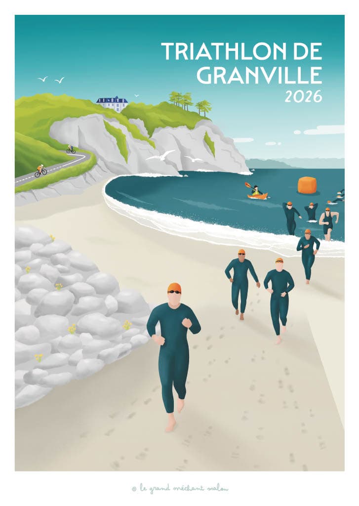 Illustration de l'événement : Triathlon de Granville