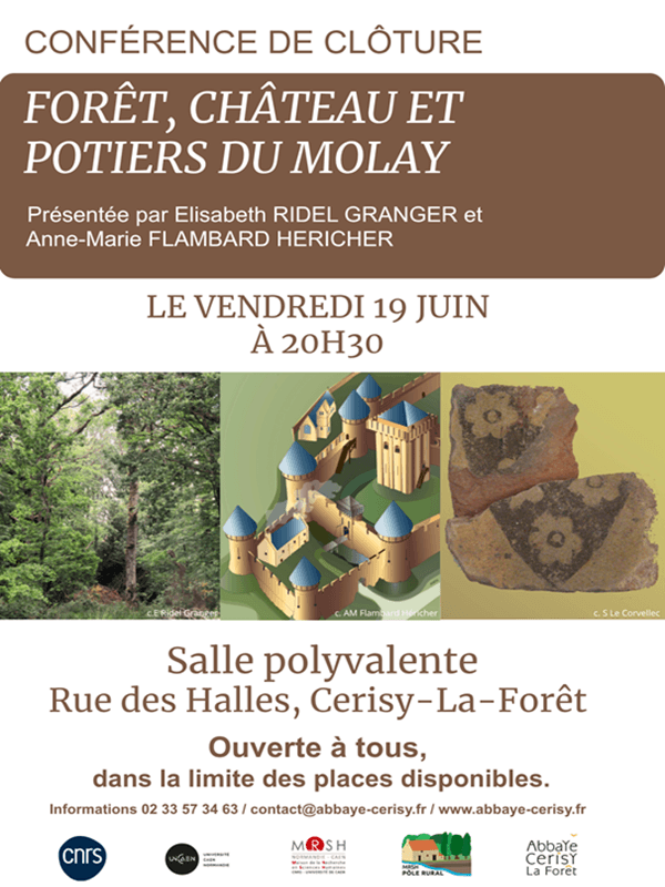 Illustration de l'événement : Conférence "Forêt, château et potiers du Molay"