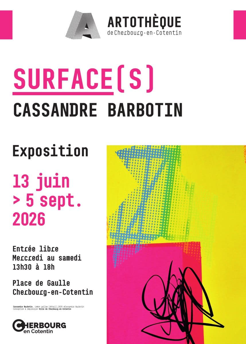 Illustration de l'événement : Exposition Surface(s) de Cassandre Barbotin