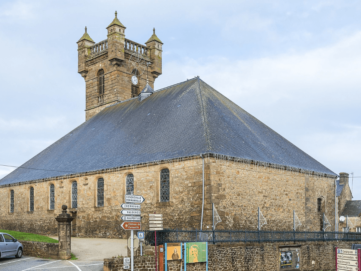 Illustration de l'événement : Festival Les Traversées Tatihou - Visite de la ville et de l’église de Saint-Pierre-Église