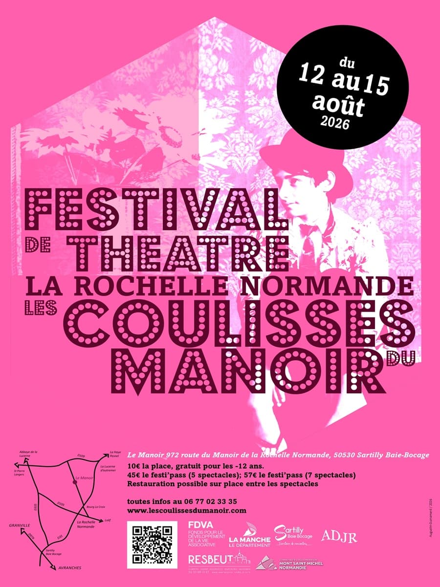 Illustration de l'événement : Festival de théâtre "Les Coulisses du Manoir"