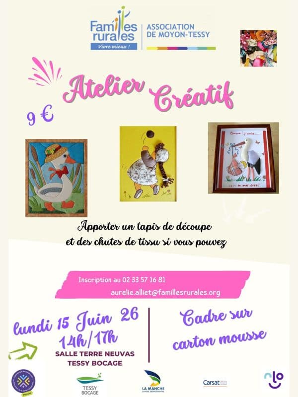 Illustration de l'événement : Atelier senior cadre en mousse