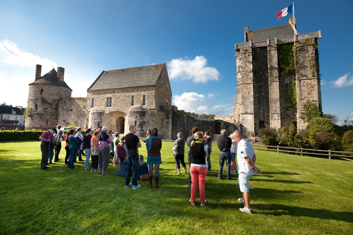 Illustration de l'événement : Visite commentée saisonnière du château de Saint-Sauveur-le-Vicomte