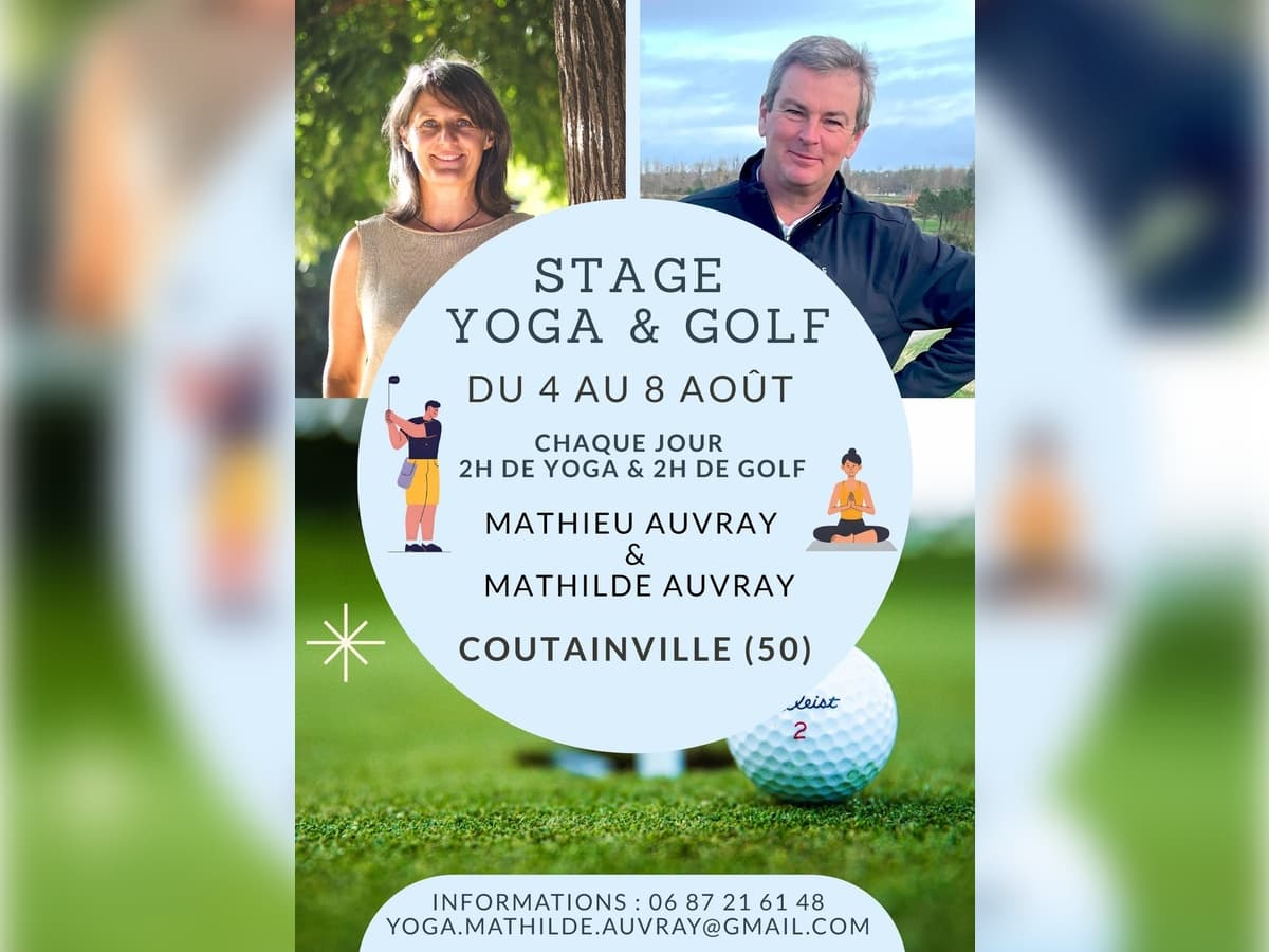 Illustration de l'événement : Stage golf et yoga