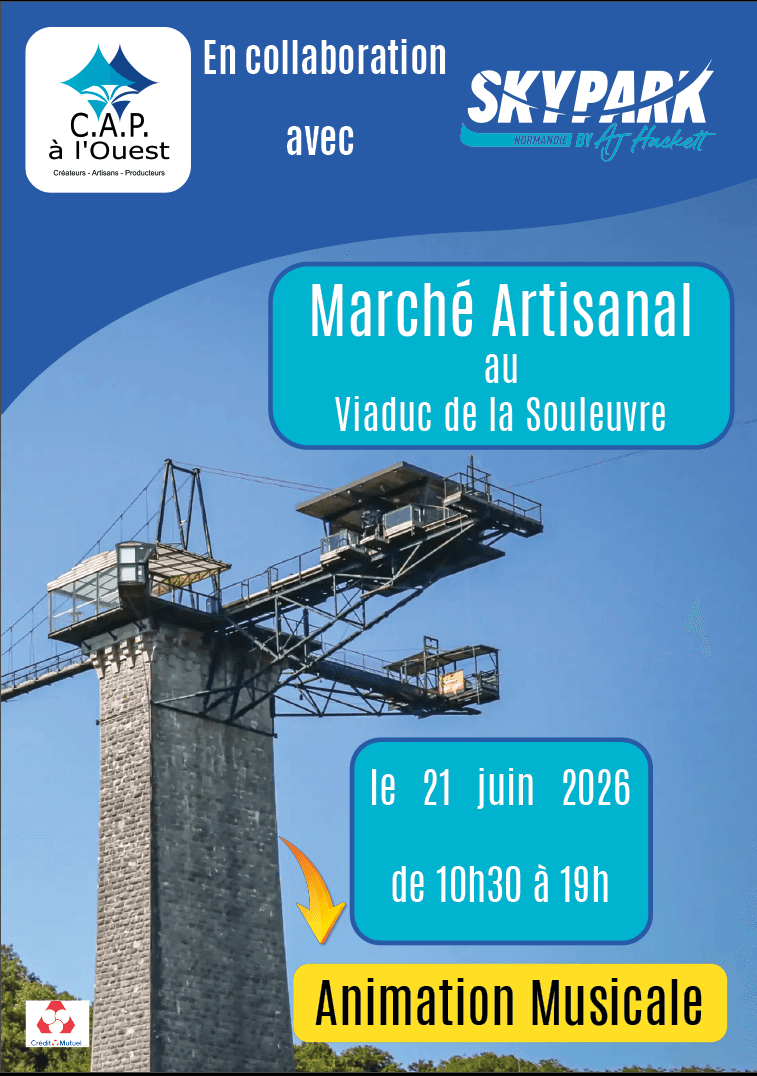 Illustration de l'événement : Marché artisanal au Viaduc de la Souleuvre