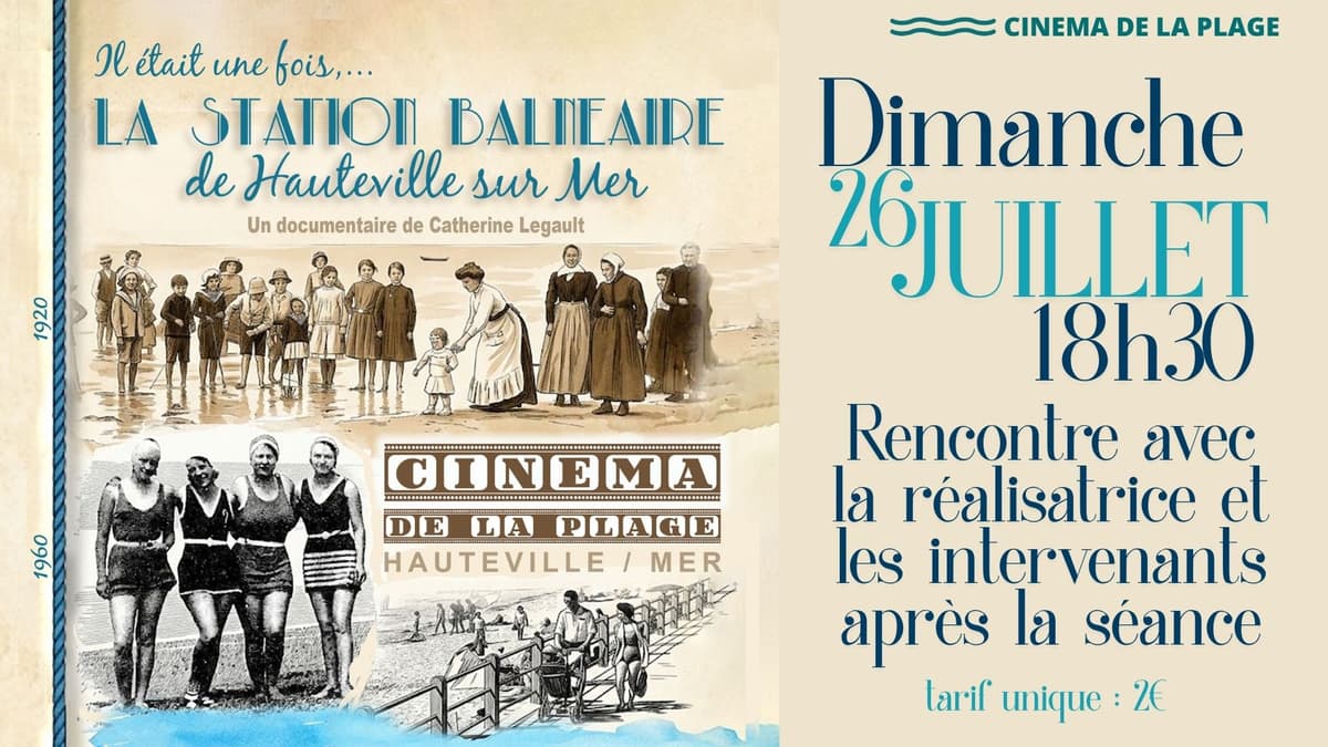 Illustration de l'événement : "Il était une fois, la station balnéaire de Hauteville-sur-Mer"