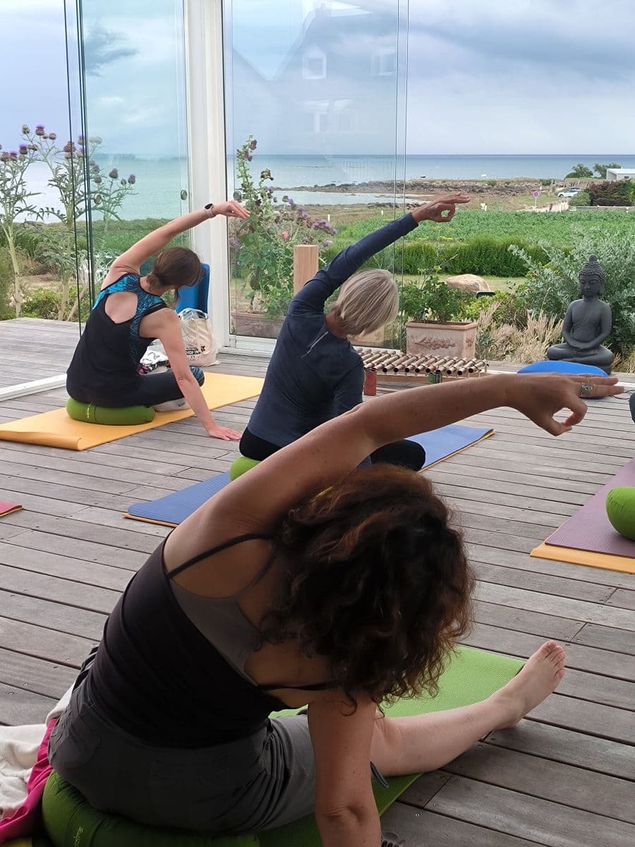 Illustration de l'événement : Stage yoga, vélo,massages