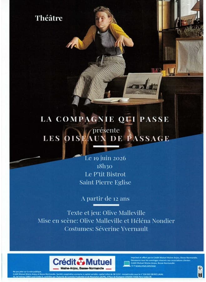 Illustration de l'événement : Spectacle : Les oiseaux de passage