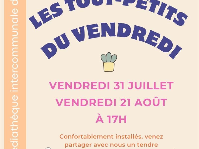 Illustration de l'événement : Les tout-petits du vendredi