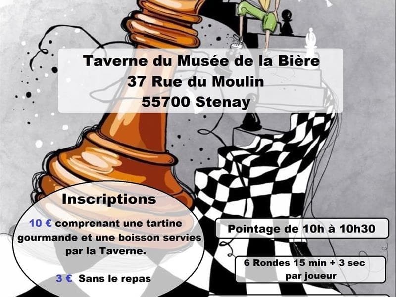 Illustration de l'événement : Tournoi Open d'échecs