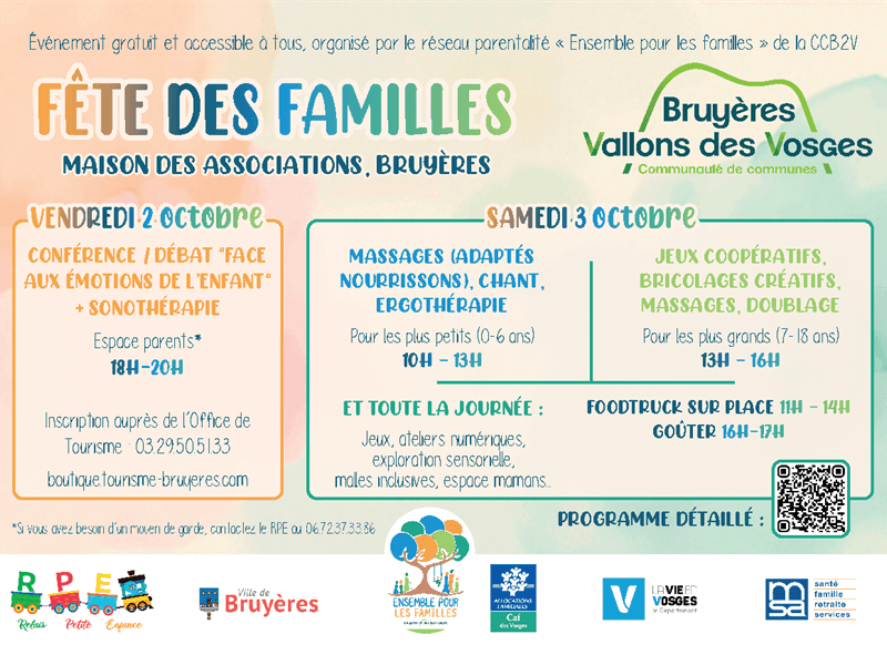 Illustration de l'événement : Fête des familles - journée festive