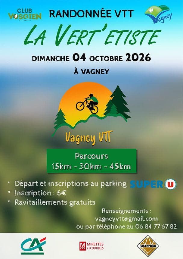 Illustration de l'événement : Rando VTT la Vert'Étiste
