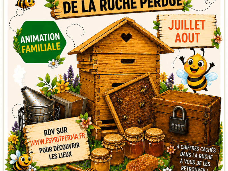 Illustration de l'événement : SOS RUCHE - A la recherche de la ruche perdue