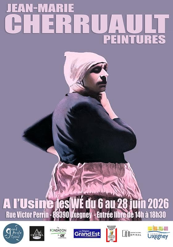 Illustration de l'événement : Jean-Marie Cherruault expose à L'Usine !
