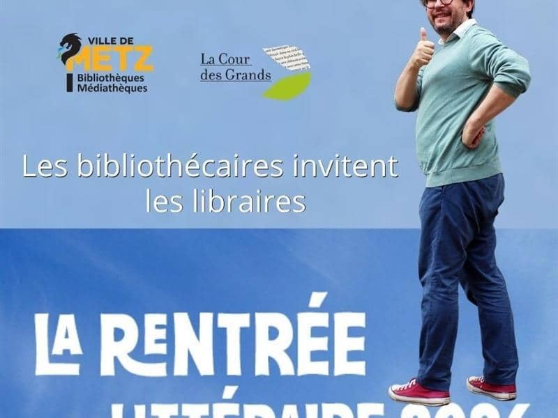 Illustration de l'événement : Littérature - Les bibliothécaires invitent La Cour des grands
