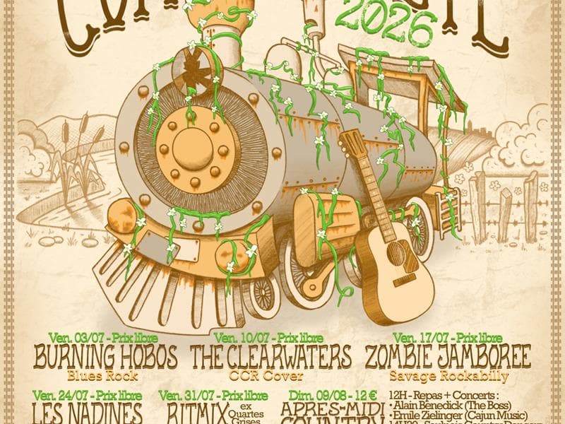 Illustration de l'événement : Le Saulnois D'rails - concert de Red Hot Funky Players
