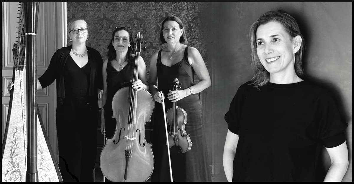 Illustration de l'événement : Concert harpe violon violoncelle et chant - Ensemble Althéa